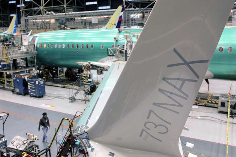 Fabricação de aviões da família 737 MAX em unidade da Boeing em Renton, Washington (EUA)
07/12/2015
REUTERS/Matt Mills McKnight