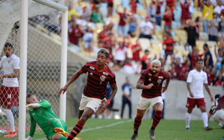 Bruno Henrique foi um dos destaques do clássico (Foto: Alexandre Vidal / Flamengo)