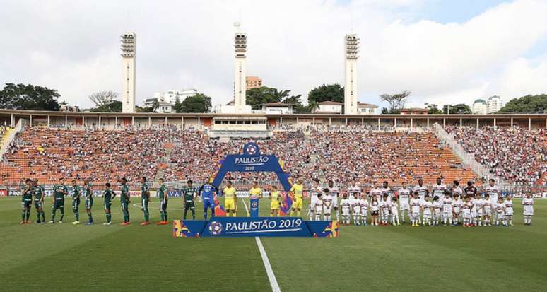 Clássico com o São Paulo foi o último jogo do Palmeiras no Pacaembu (Foto: Cesar Greco)