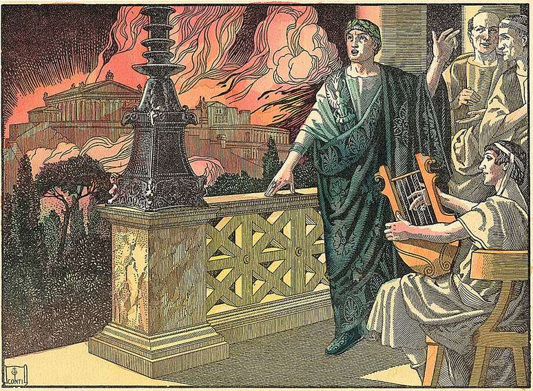 Os vigias deveriam proteger Roma de incêndios, mas, quando a cidade ardeu em 64 d.C., eles aproveitaram para saquer