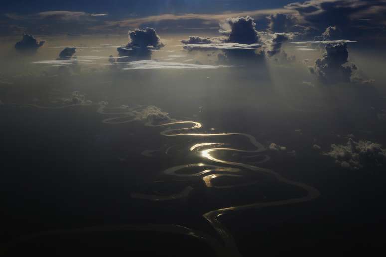Imagem aérea de um rio na região de Loreto, na Amazônia peruana
29/09/2014
REUTERS/Enrique Castro-Mendivil