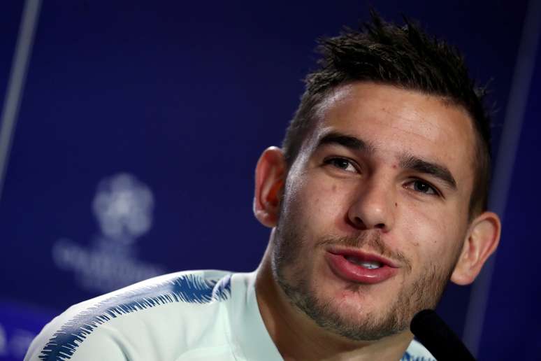 Defensor Lucas Hern&aacute;ndez, do Atl&eacute;tico de Madri, que foi contratado pelo Bayern de Munique 
27/11/2018
REUTERS/Sergio Perez