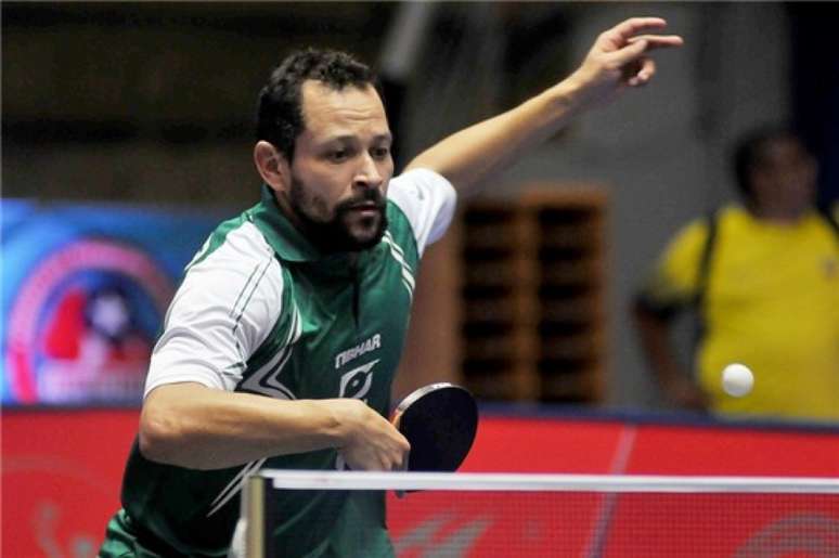 Thiago Monteiro fez jogo duro contra sul-coreano, mas não avançou às oitavas de final (Foto: ITTF)