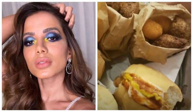 A cantora Anitta, que comemorou aniversário de 26 anos com buffet completamente vegano.