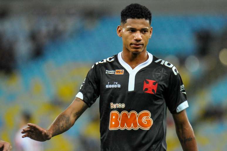 Marrony durante Bangu x Vasco, partida válida pela semifinal da Taça Rio (Campeonato Carioca), realizada no estádio Maracanã, localizado na cidade do Rio de Janeiro, RJ, nesta quinta-feira (28).