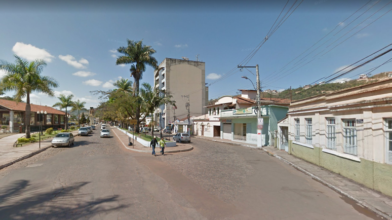 Centro da cidade de Itabirito, em Minas Gerais