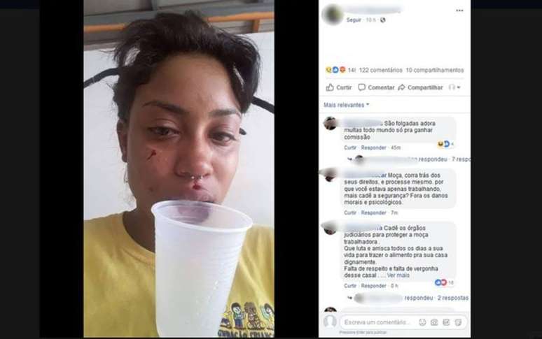 Agente de trânsito registra boletim de ocorrência depois de ser agredida por aplicar multa 