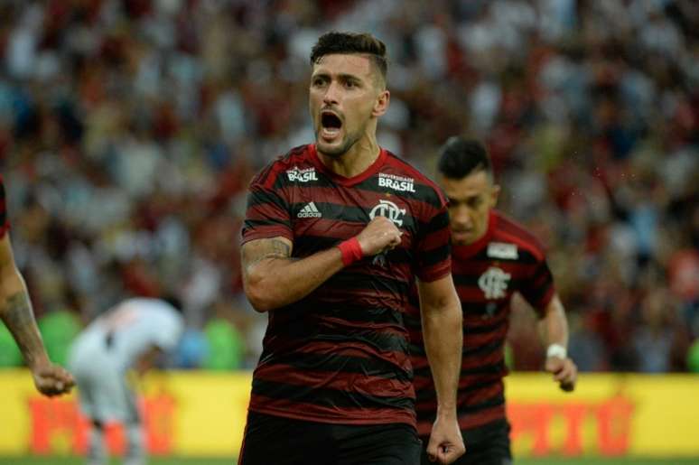 Arrascaeta foi um dos heróis da conquista do Flamengo (Foto: Alexandre Vidal/Flamengo)