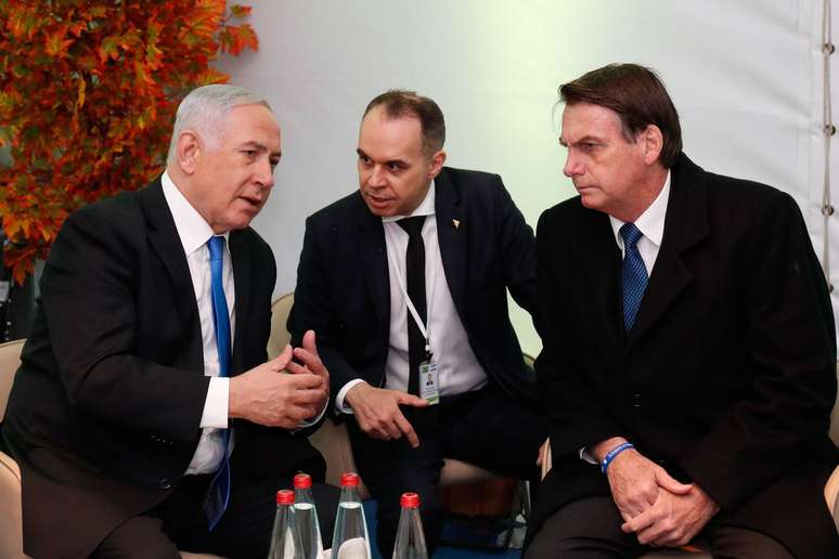 Bolsonaro realiza visita oficial de três dias a Israel e se reúne com o primeiro-ministro de Israel, Benjamin Netanyahu