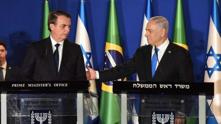 A Autoridade Palestina criticou a decis&atilde;o de Bolsonaro de ir ao Muro com Benjamin Netanyahu