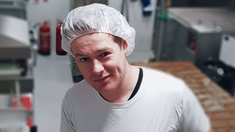 Brian Kavanagh é um açougueiro vegano da Sgaia's Vegan Meats