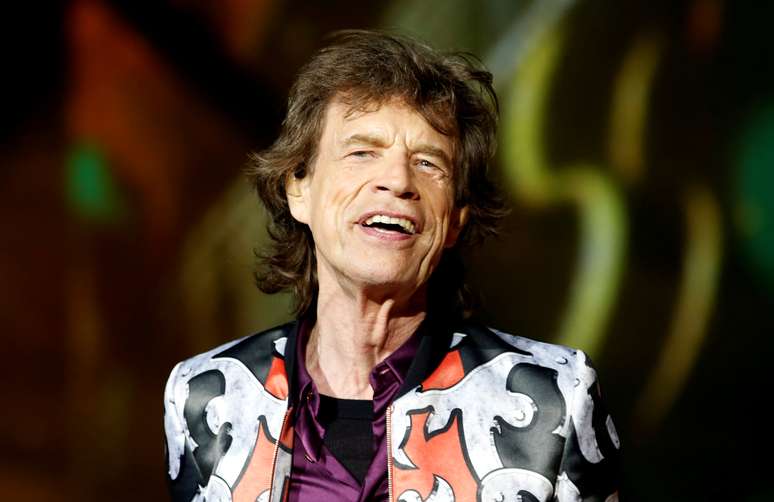 O cantor Mick Jagger, da banda Rolling Stones, durante turnê europeia em Marselha, na França
26/06/2018
REUTERS/Jean-Paul Pelissier