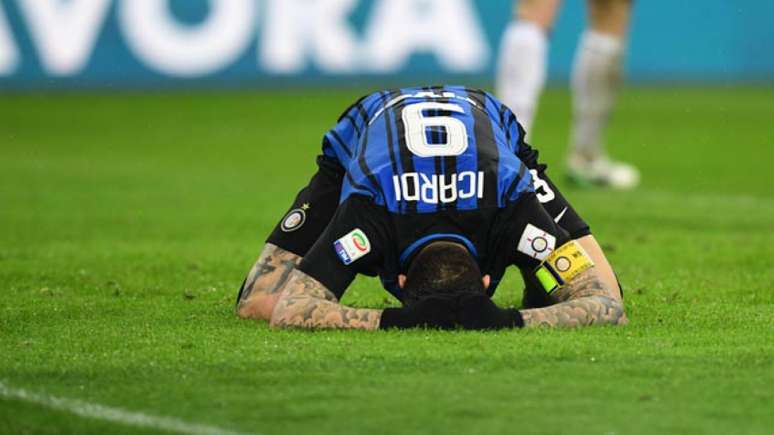 Icardi não vive boa temporada no clube italiano (Foto: Miguel Medina / AFP)