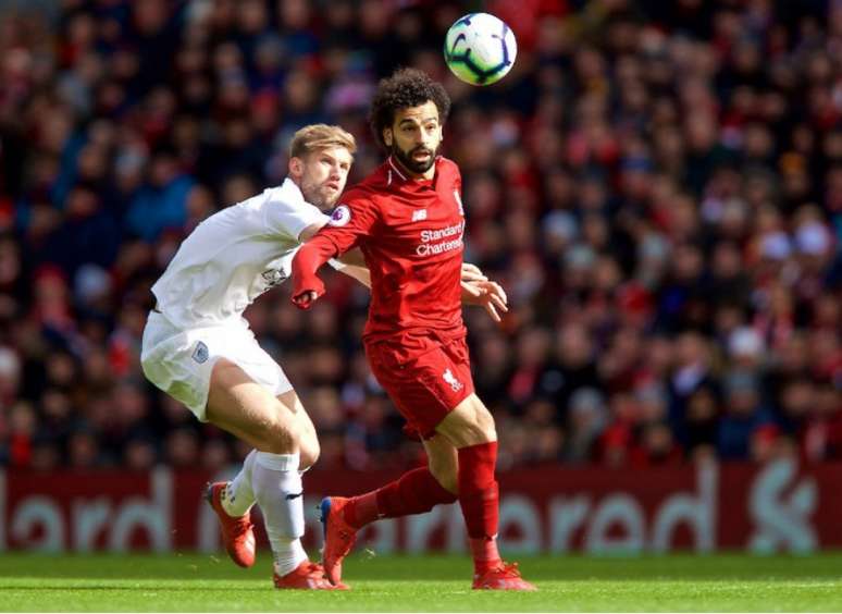 Salah é um dos destaques do Liverpool (Foto: Reprodução)