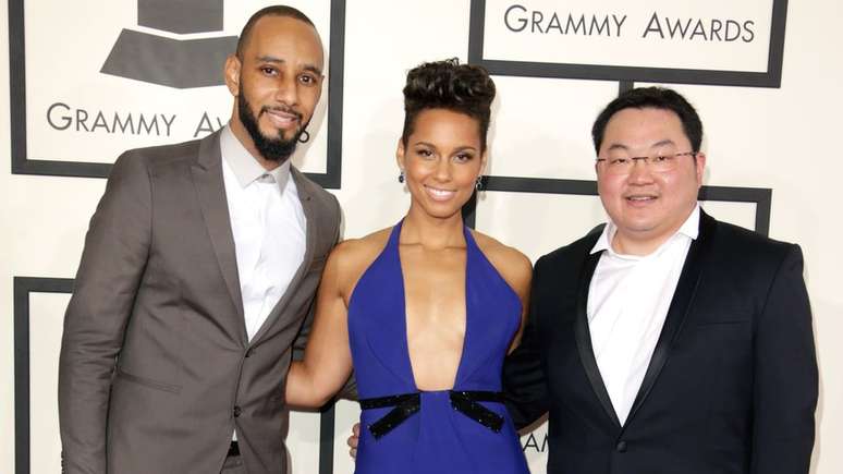 Na noite do Grammy de 2014, l&aacute; estavam Swizz Beatz, Alicia Keys e Jho Low
