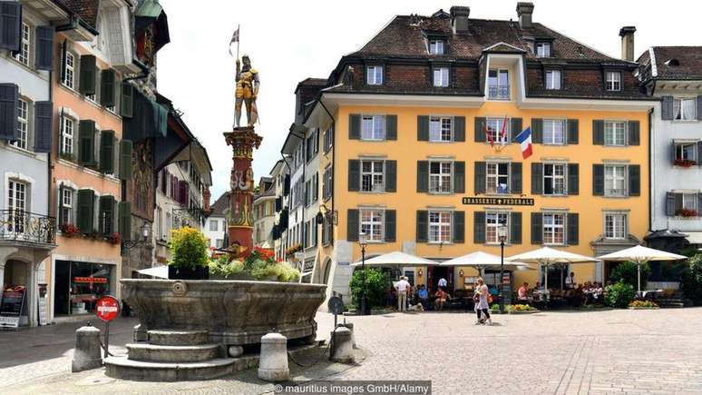 Solothurn abriga 11 igrejas, 11 capelas, 11 fontes, 11 torres e 11 museus