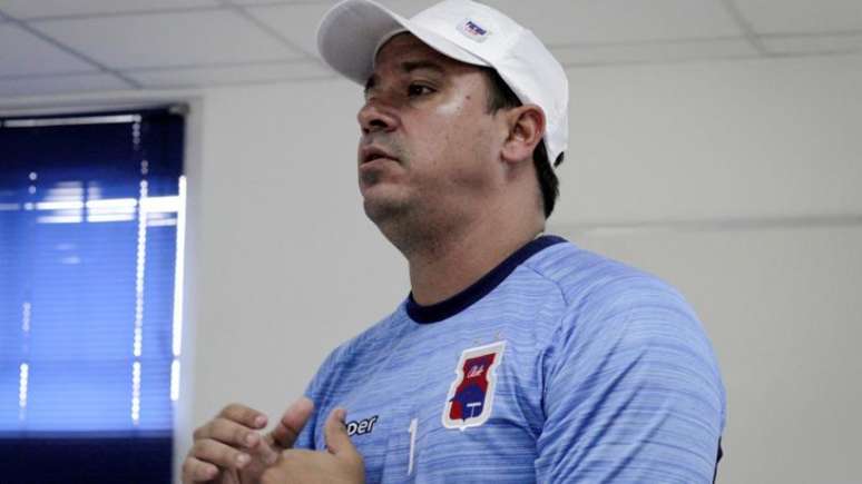 Técnico Dado Cavalcanti encerra a segunda passagem no comando do Paraná (Foto: Divulgação/ Paraná Clube)