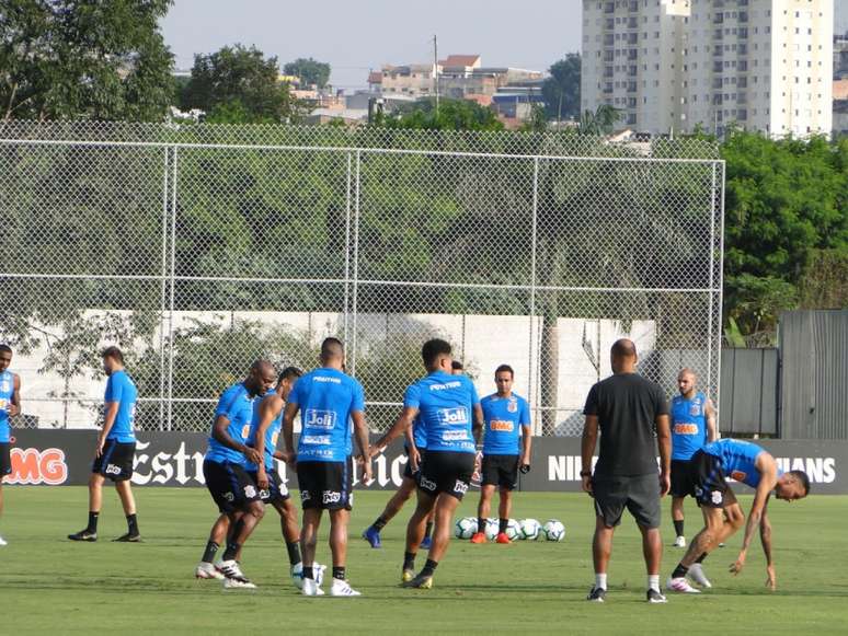 Corinthians fez o último treino antes do jogo contra o Ceará na tarde desta terça (Foto: Ana Canhedo/Lancepress!)