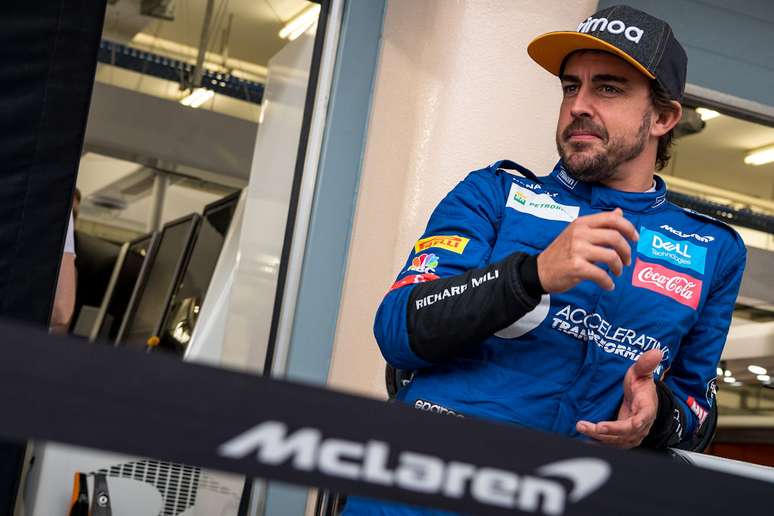 Alonso considerou positivo seu dia de teste