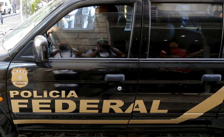 Carro da Polícia Federal em Ação