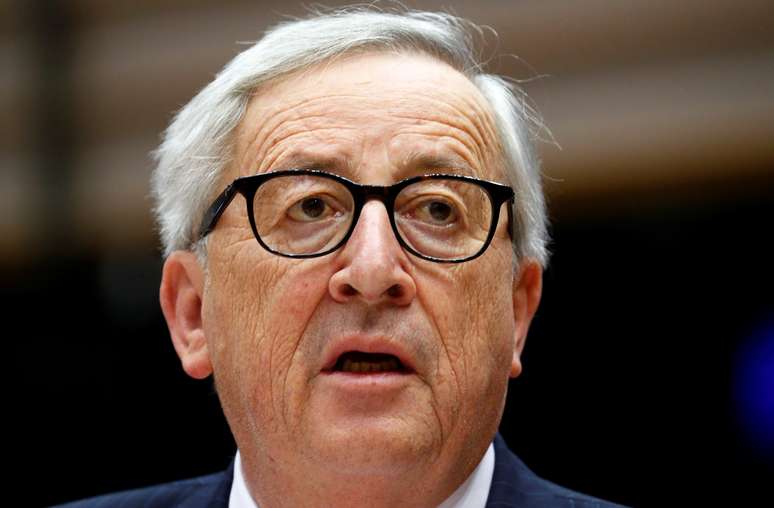 Presidente da Comissão Europeia, Jean-Claude Juncker, em Bruxelas
03/04/2019
REUTERS/François Lenoir
