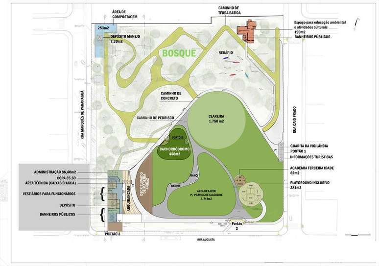 Parque Augusta deve ser inaugurado em 2020
