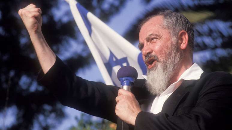 Rabino Meir Kahane, assassinado em 1990, era defensor do uso da violência para tirar árabes de Israel