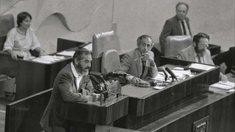 Meir Kahane levou o próprio partido ao parlamento de Israel em 1984