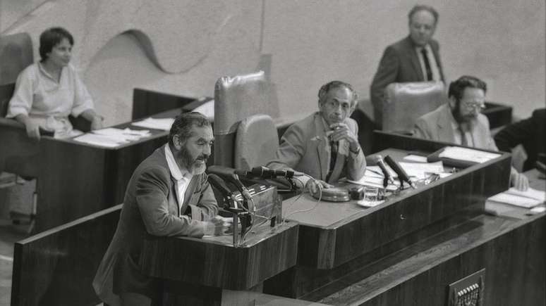 Meir Kahane levou o pr&oacute;prio partido ao parlamento de Israel em 1984