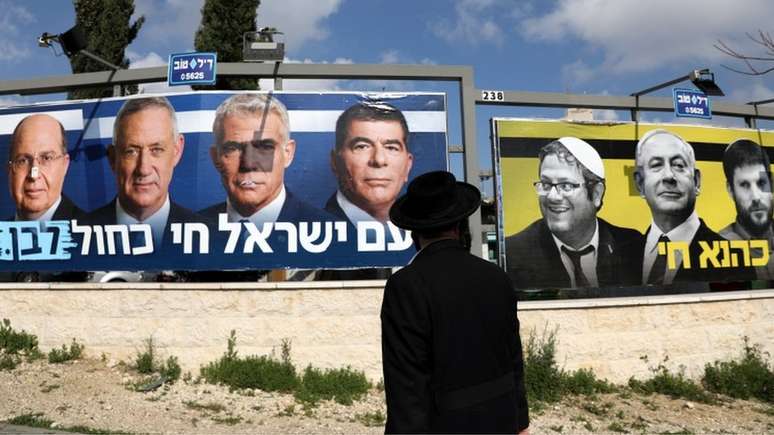 Nas disputadas eleições em Israel, estão em jogo 120 cadeiras no parlamento