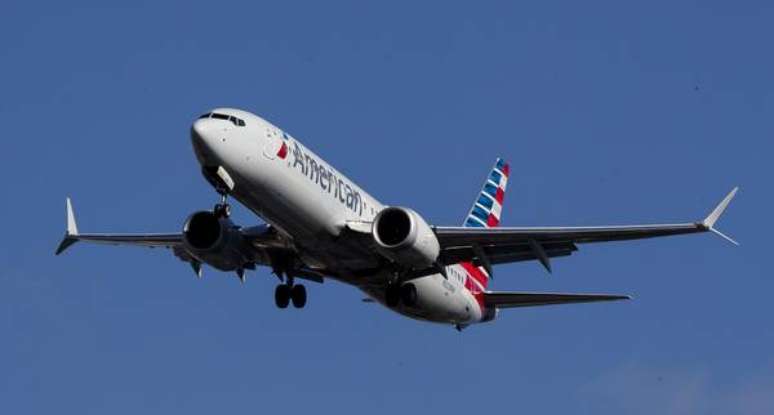 Avião Boeing 737 MAX 8 da companhia aérea American Airlines