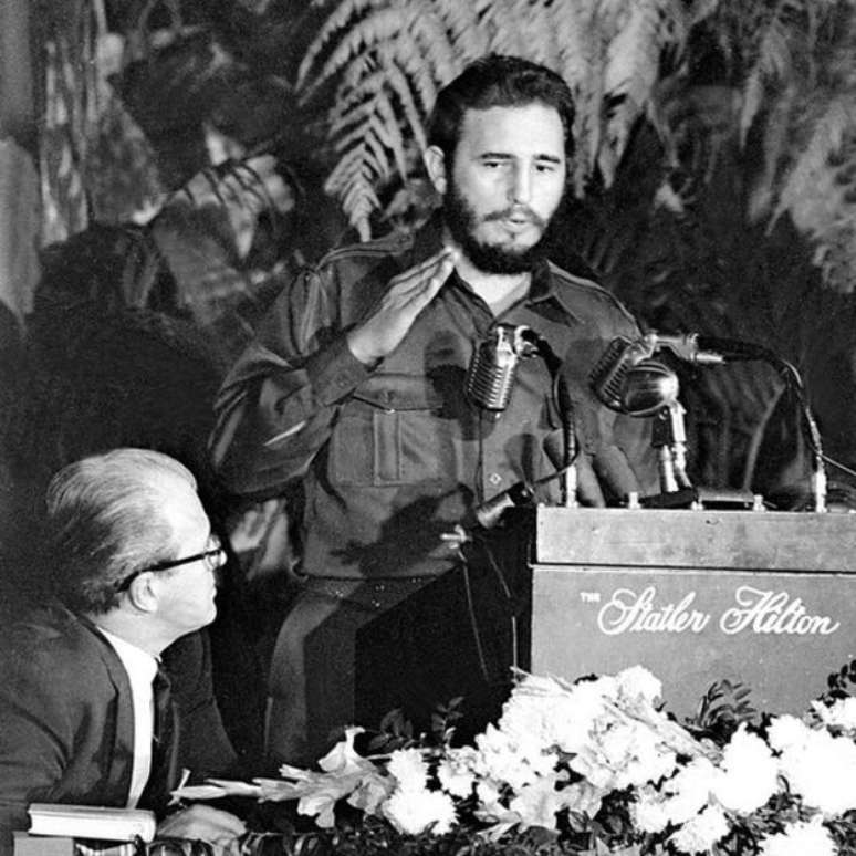 Fidel Castro estava nos EUA quando a invas&atilde;o do Panam&aacute; ocorreu e tentou se dissociar do epis&oacute;dio