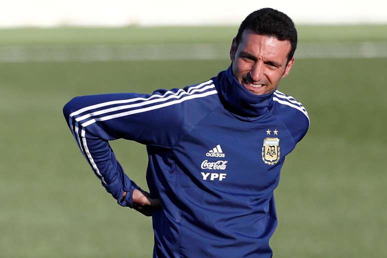 Técnico da seleção da Argentina, Lionel Scaloni
18/03/2019
REUTERS/Juan Medina