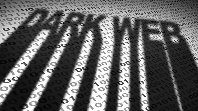 ilustra&ccedil;&atilde;o da dark web