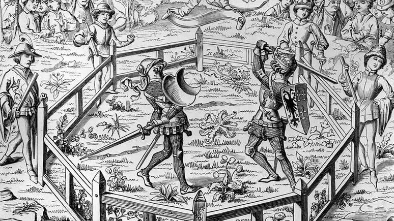 As partes de uma disputa judicial podiam resolver a contenda por meio de um combate