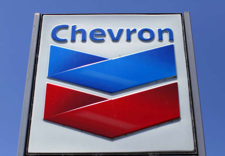 Logo da Chevron em Del Mar, na Califórnia
05/03/2019
REUTERS/Mike Blake