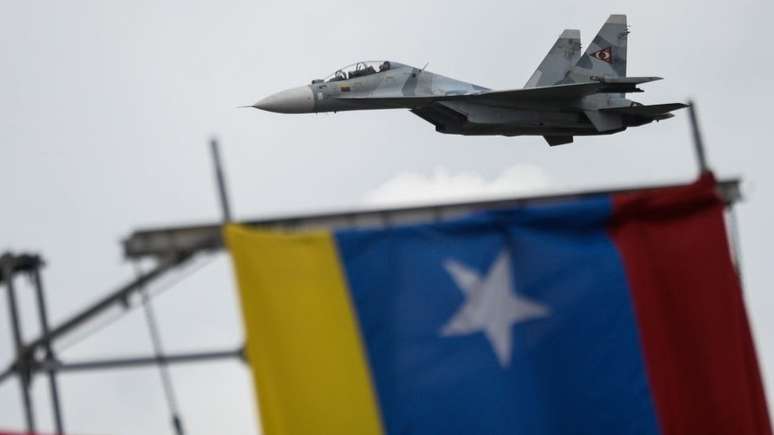 A Rússia vendeu aeronaves de combate à Venezuela