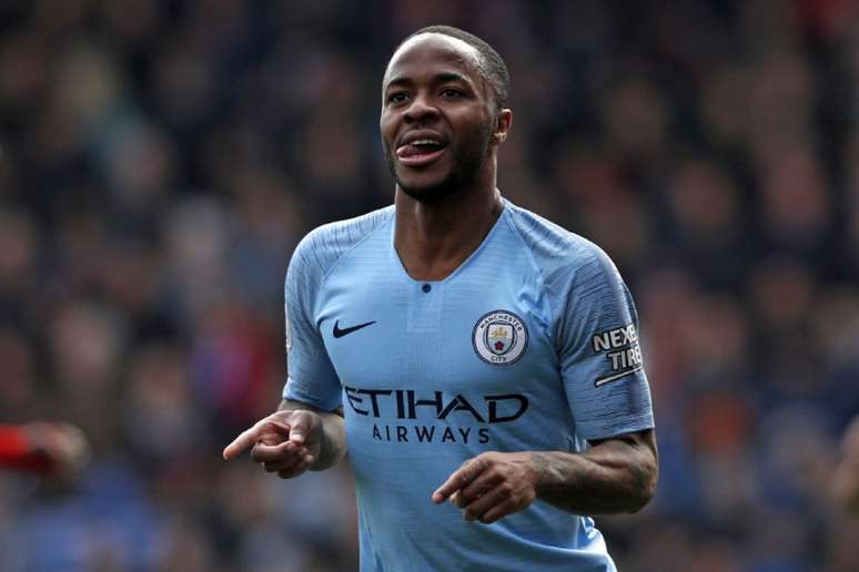 Camisa 7 foi novamente o nome da partida para o City (Foto: ADRIAN DENNIS / AFP)