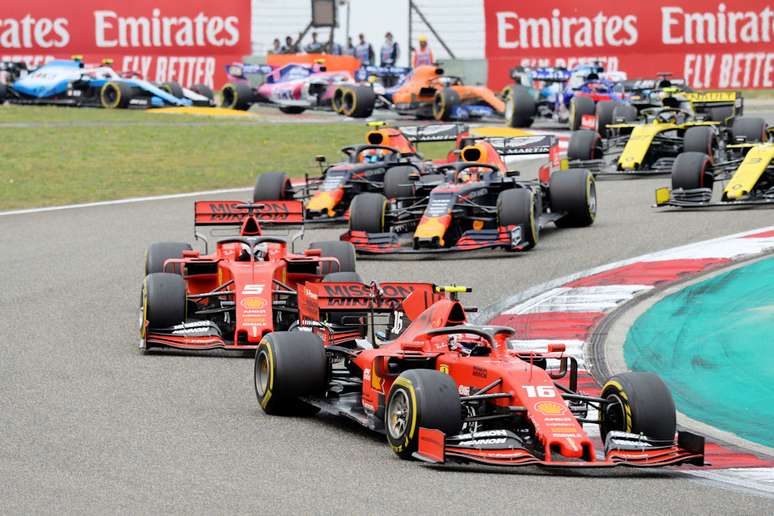 Vettel achou que estava mais rápido do que Leclerc antes das ordens de equipe