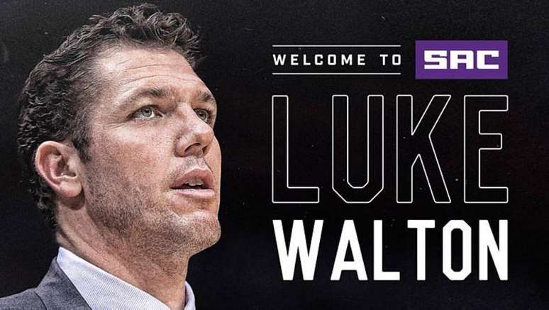 Luke Walton é o novo técnico do Sacramento Kings
