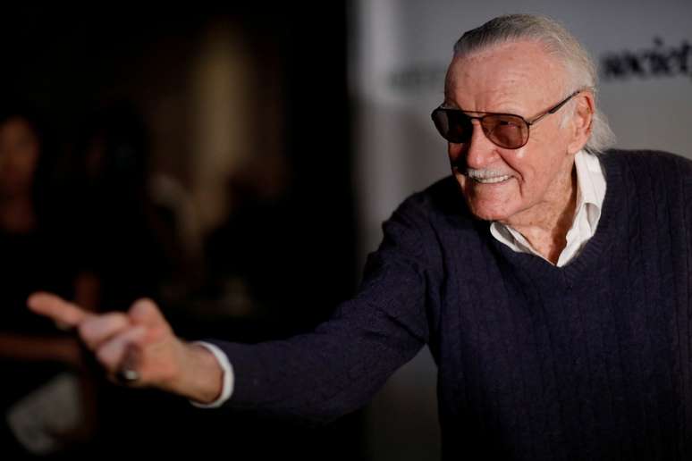 Stan Lee durante evento em sua homenagem em 2017