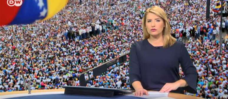 Emissão especial sobre a crise na Venezuela no canal em espanhol da DW