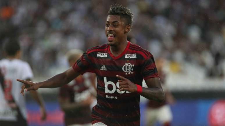 Bruno Henrique colocou o Flamengo em vantagem, mas não jogará a final (Foto: Cesar Sales/AM Press/Lancepress!)
