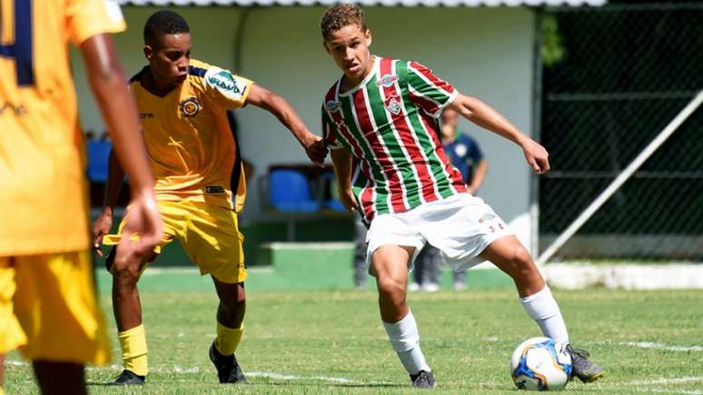 Arthur, do Fluminense, é convocado para a Seleção Brasileira Sub-15 (Foto: Mailson Santana/FFC)