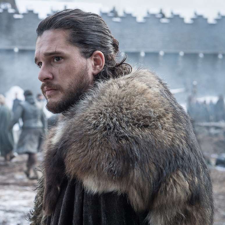 Kit Harington como Jon Snow em &#039;Game of Thrones&#039;