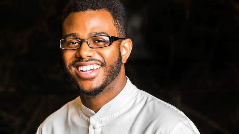 O chef Kwame Onwuachi, de 29 anos, foi indicado para diversos prêmios