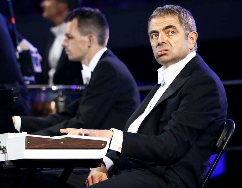 Ator Rowan Atkinson, conhecido pelo papel de Mr Bean