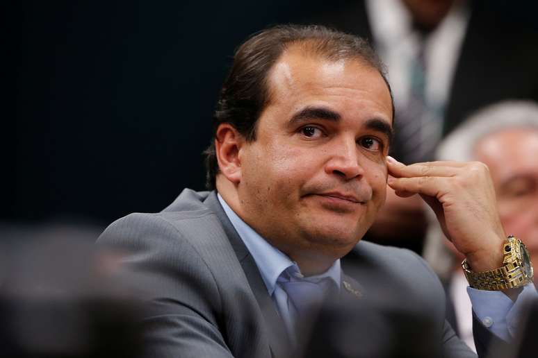 Deputado Delegado Marcelo Freitas durante reunião da CCJ da Câmara dos Deputados
09/04/2019 REUTERS/Adriano Machado