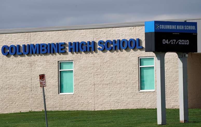 Escola de Columbine, no Colorado, nos Estados Unidos
17/04/2019 REUTERS/Rick Wilking