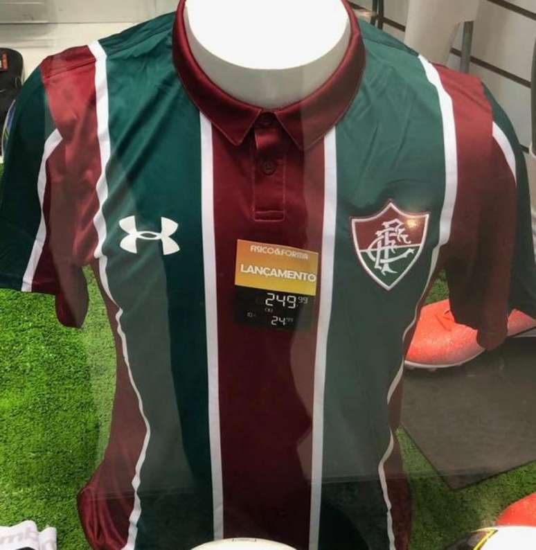 Nova camisa 1 do Fluminense (Foto: Reprodução)